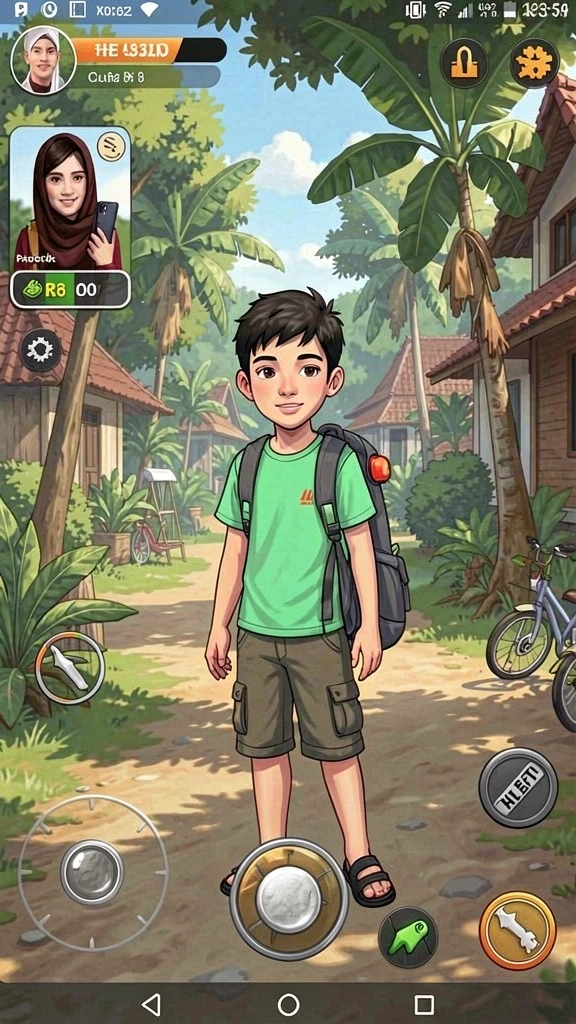 Tampilan permainan slot yang menarik dan berwarna-warni.
