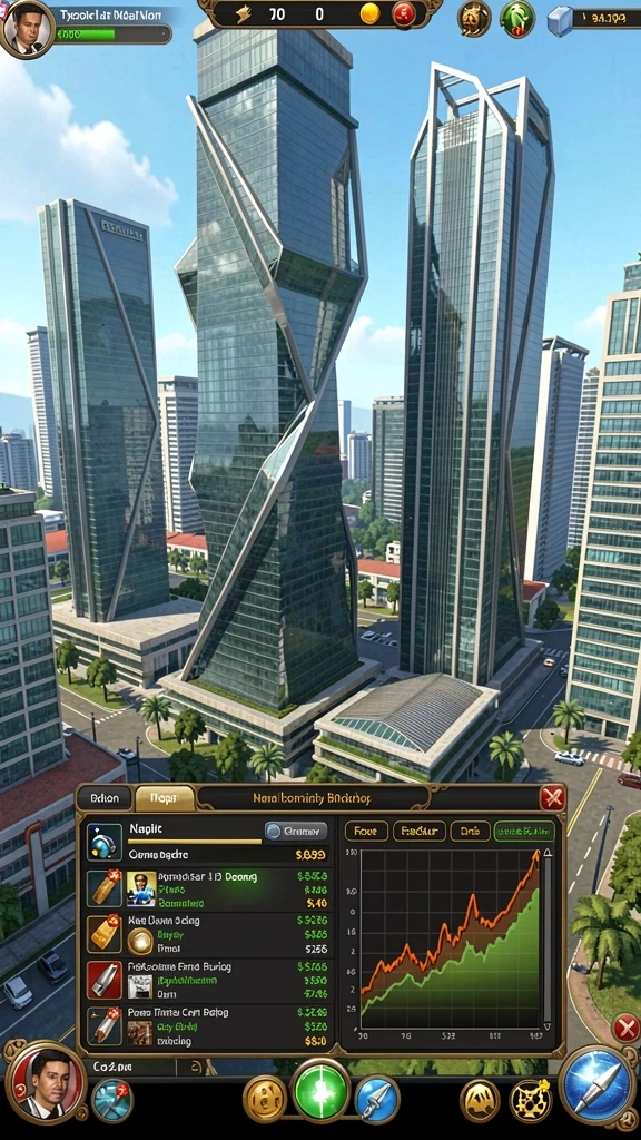 Tampilan awal game yang menarik perhatian.