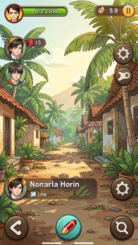 Tangkapan layar dari gameplay yang seru.