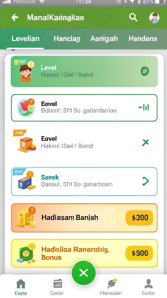 Tampilan antarmuka yang ramah pengguna.