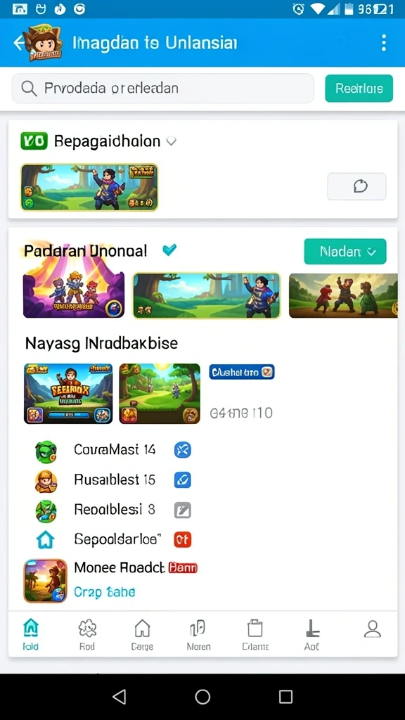 Fitur sosial yang memungkinkan interaksi antar pemain.