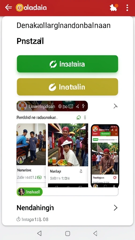 Gambar permainan yang menampilkan level menantang.