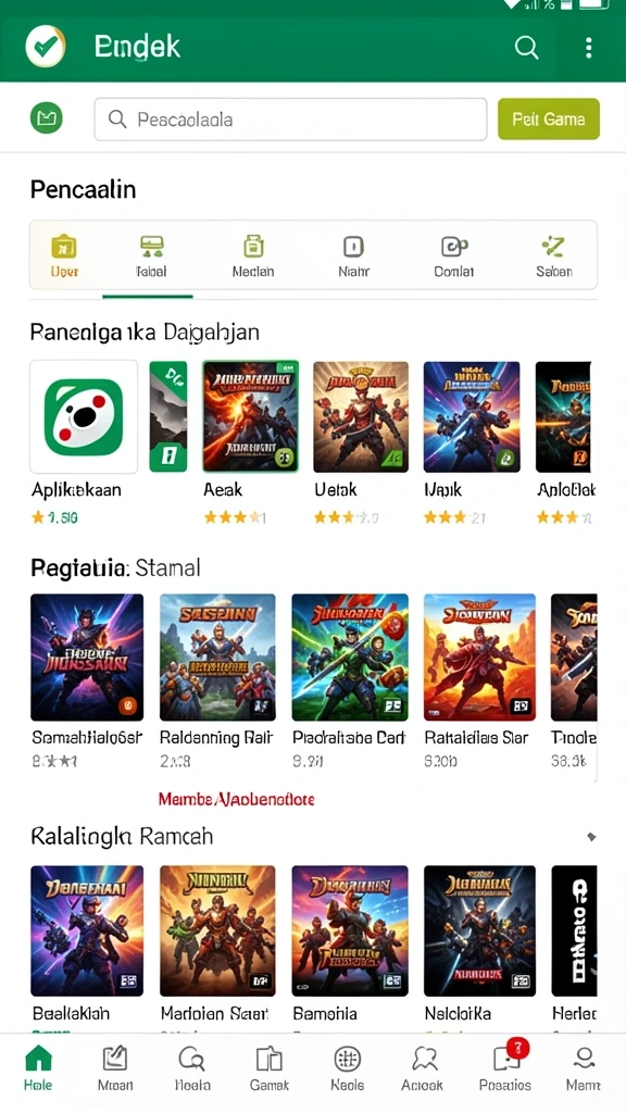 Tampilan antarmuka yang intuitif dan mudah digunakan.