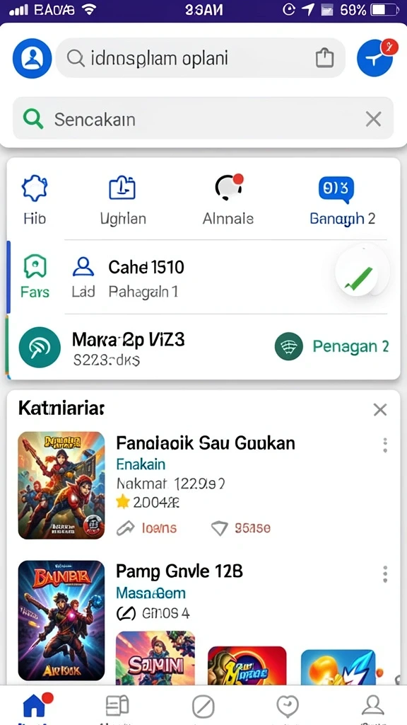 Antarmuka pengguna yang menarik dan intuitif.
