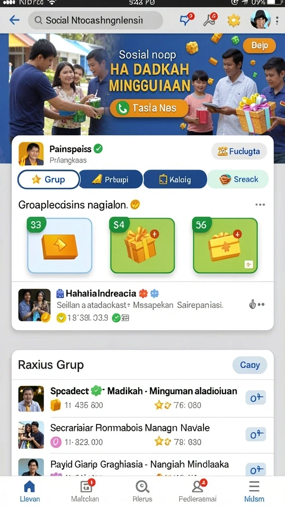 Mode multiplayer yang memungkinkan pemain berinteraksi secara langsung.