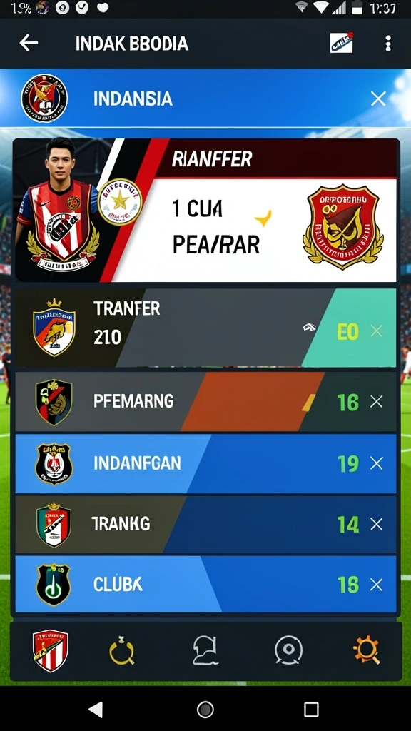 Tampilan antarmuka yang menarik dan user-friendly.