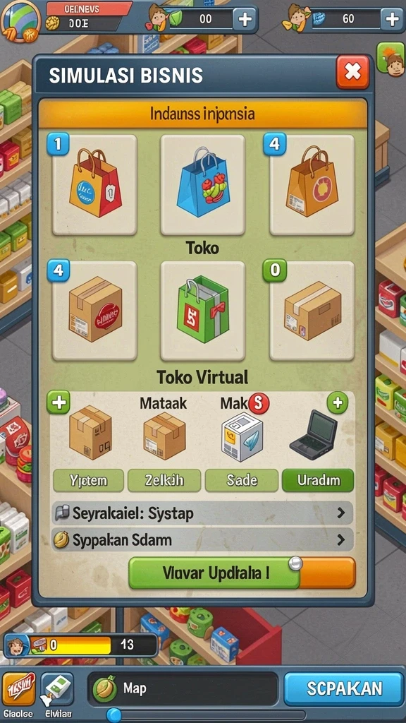 Grafik yang menarik dan mengesankan.