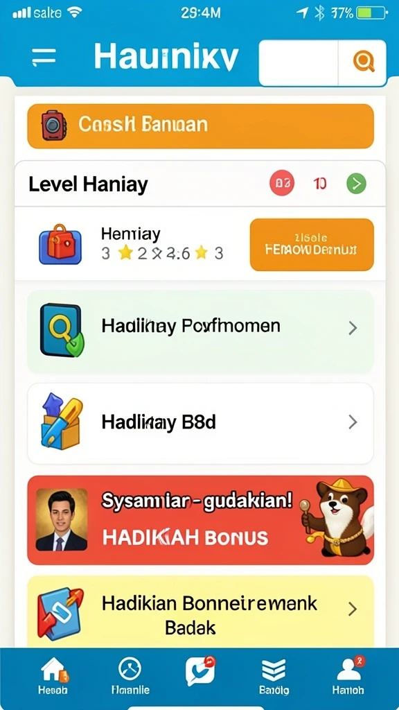 Screenshot menunjukkan mode permainan strategis yang menantang.