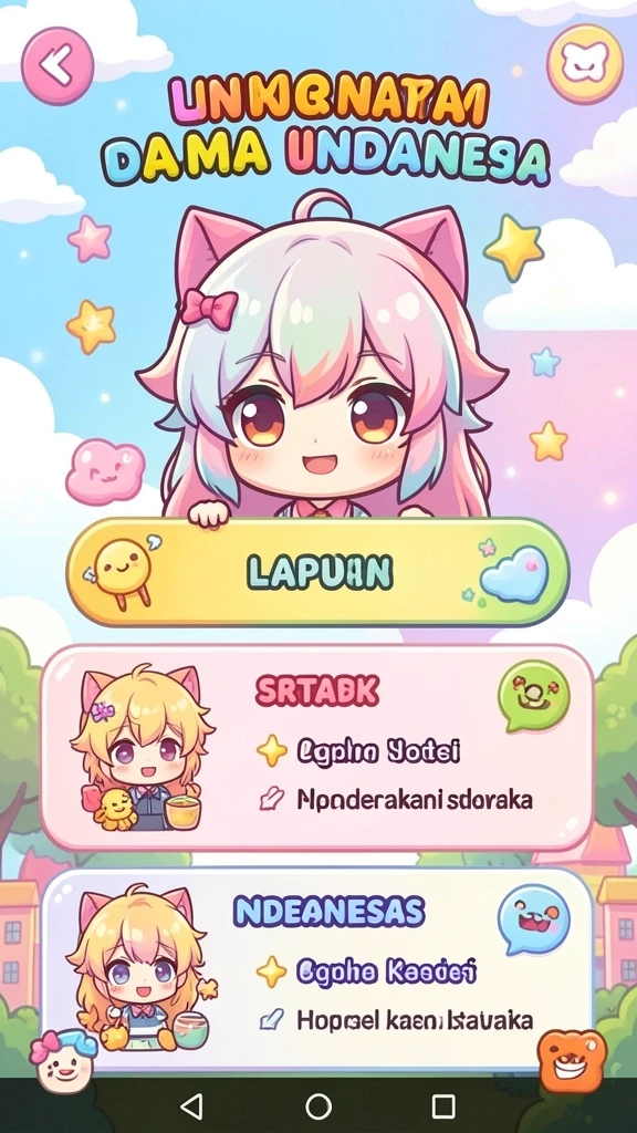 Tampilan antarmuka pengguna yang menarik dan modern.