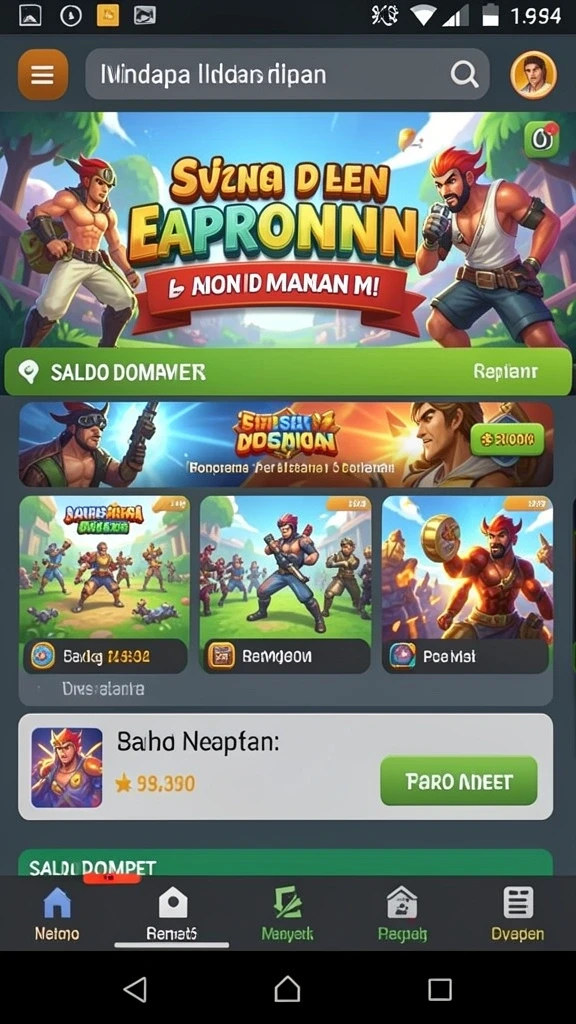 Fitur multiplayer yang memungkinkan bermain dengan teman.