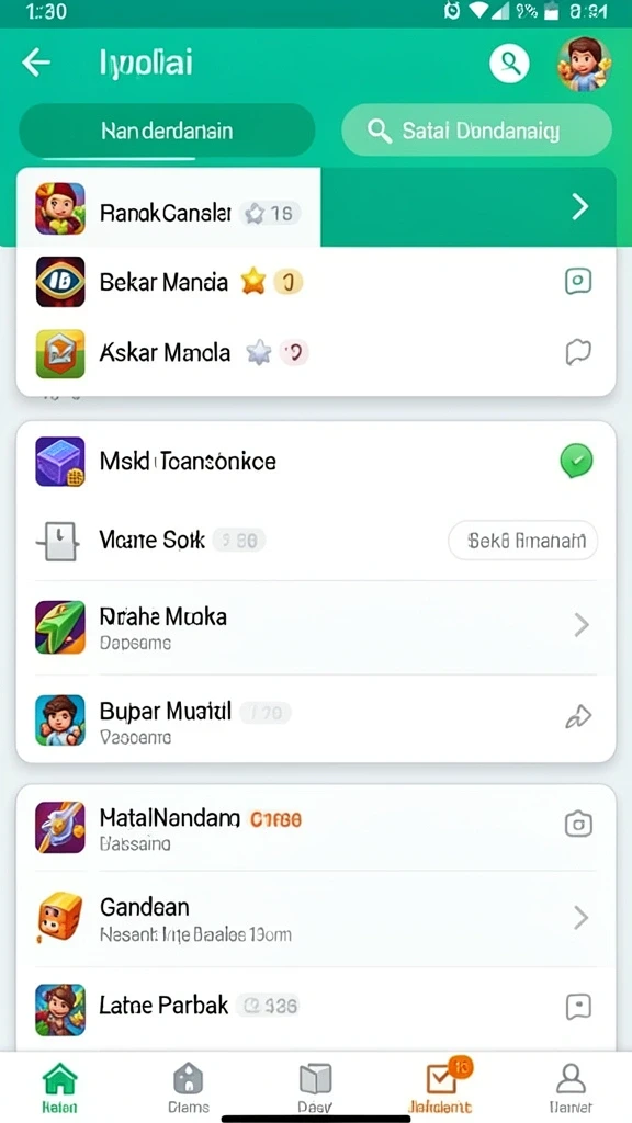 Tangkapan layar menunjukkan grafis yang menawan dalam MC888.
