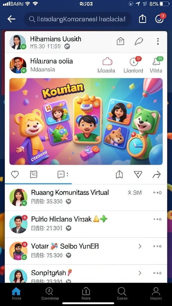 Grafis dan suara yang memukau.