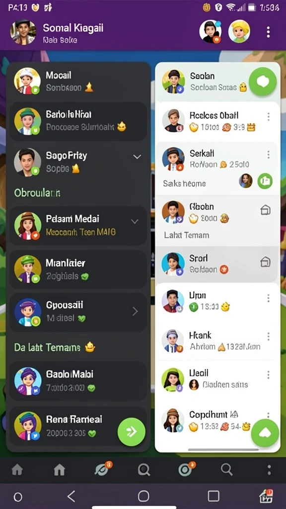 Tampilan antarmuka yang modern dan intuitif.