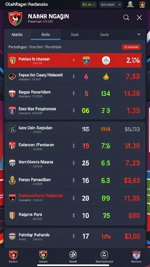 Tampilan antarmuka pengguna yang intuitif.