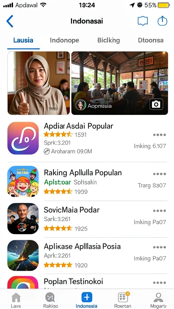 Tampilan antarmuka yang ramah pengguna dan mudah dinavigasi.