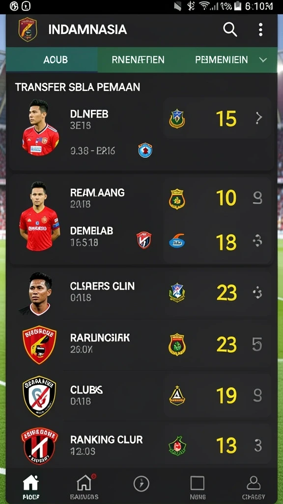 Tampilan utama permainan dengan grafis yang menakjubkan.