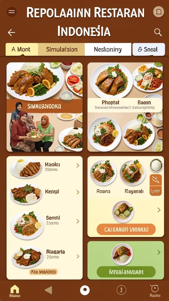 Tampilan antarmuka yang ramah pengguna.