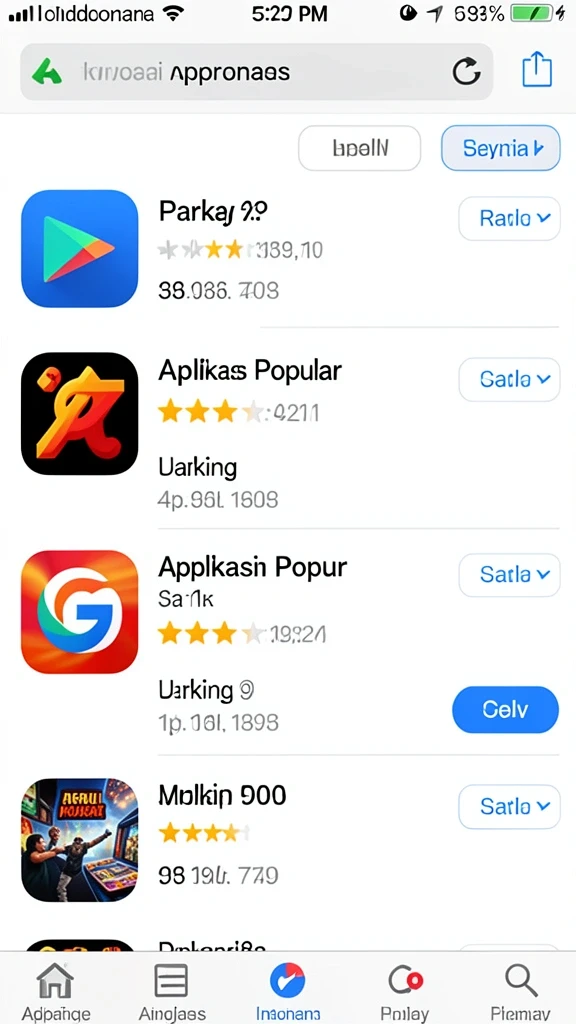 Tampilan awal game PP123 yang menawan.