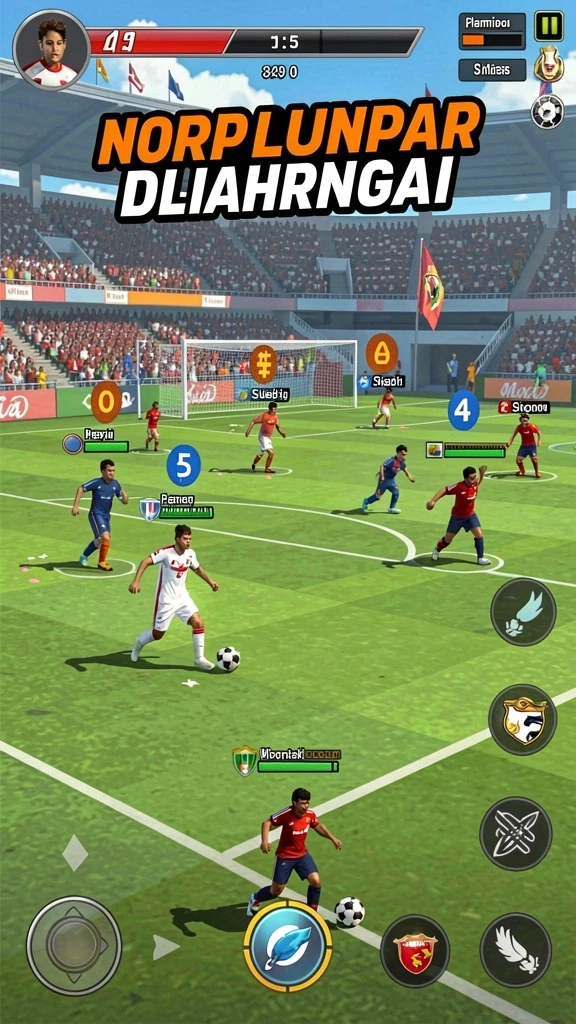Momen gameplay seru dalam misi.