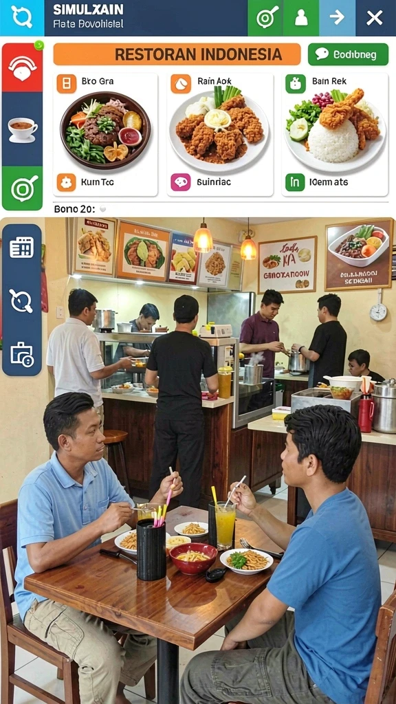 Mode permainan yang bervariasi untuk pengalaman yang lebih seru.
