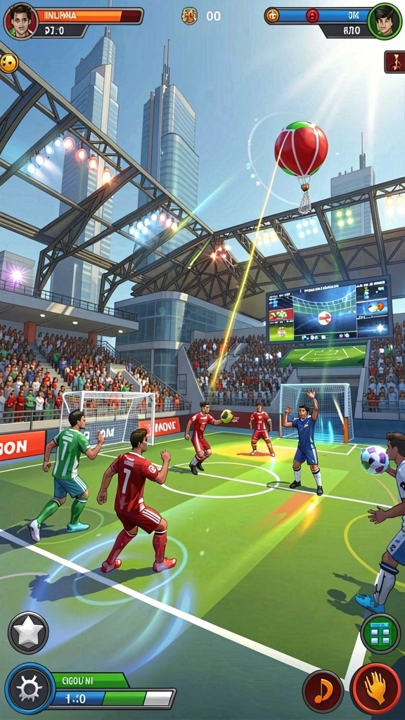 Tangkapan layar ketiga memperlihatkan karakter utama dalam mode multiplayer.