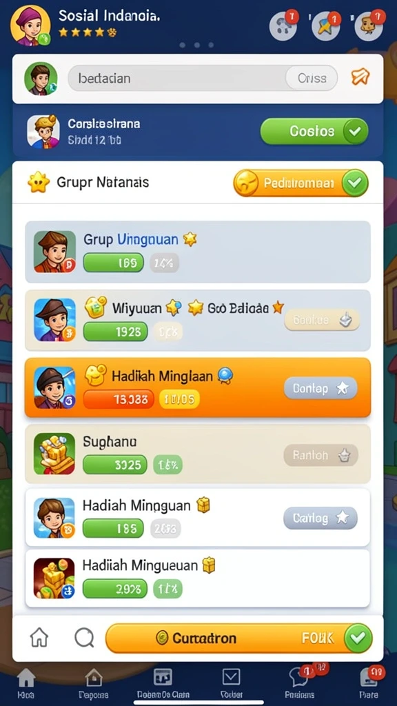 Komunitas aktif untuk berbagi pengalaman bermain.