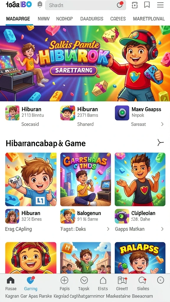 Fitur komunitas yang memungkinkan interaksi antar pemain.