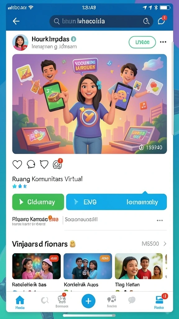 Antarmuka karakter unik dalam game ULAR288.