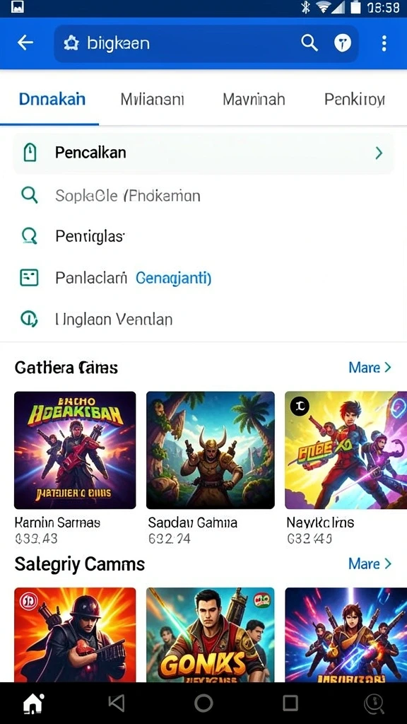 Karakter unik dengan kemampuan istimewa di setiap level.