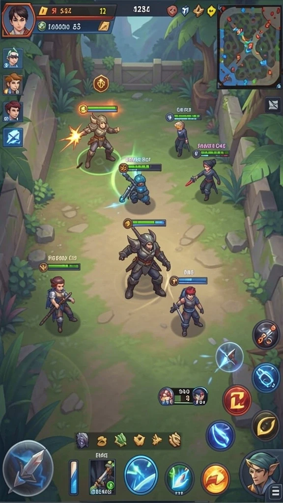 Tangkapan layar menampilkan level baru yang menarik.
