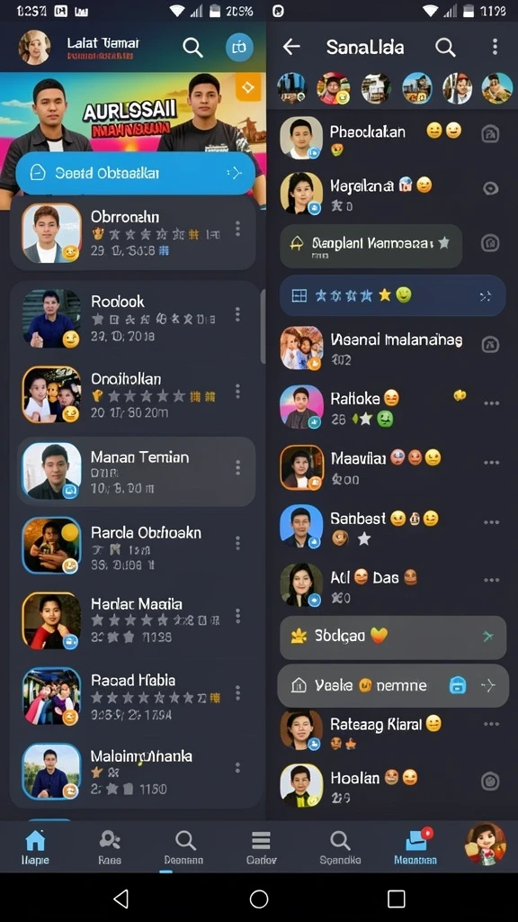 Tampilan antarmuka yang user-friendly dan mudah dinavigasi.