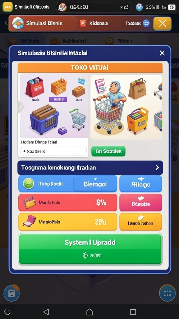 Tampilan antarmuka pengguna yang ramah dan mudah dinavigasi.