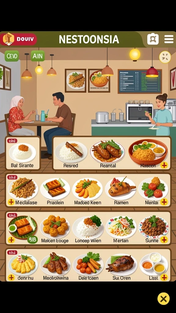Pengalaman bermain yang mendebarkan dan seru.