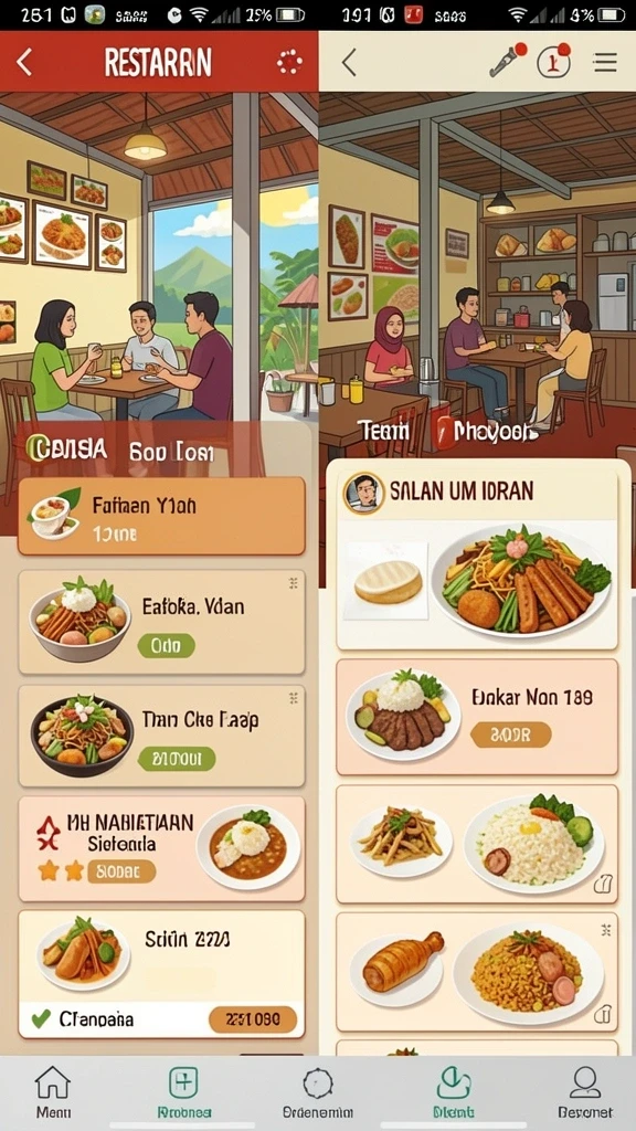 Interaksi komunitas yang aktif dan menyenangkan.